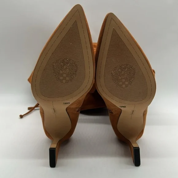 2270- Vince Camuto Taplana2 Over-the-Knee Boots Warm Caramel Size 7.5 M NWT - Picture 8 of 14